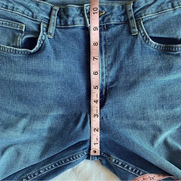 Calvin Klein Jeans Women’s 14 Blue Denim Medium Wash Slim Boyfriend Stretch - Picture 8 of 10